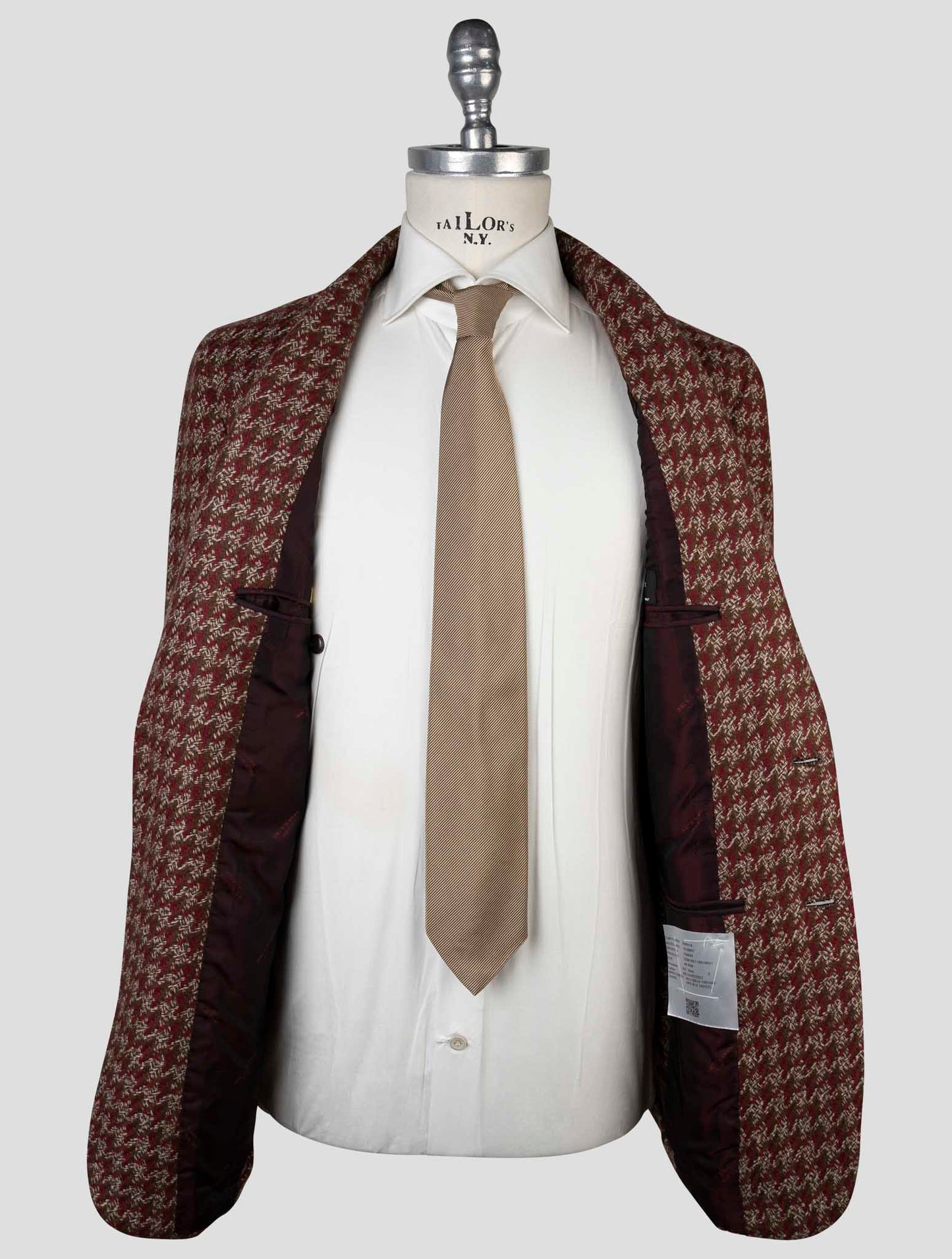 Kiton Multicolor Cashmere Blazer