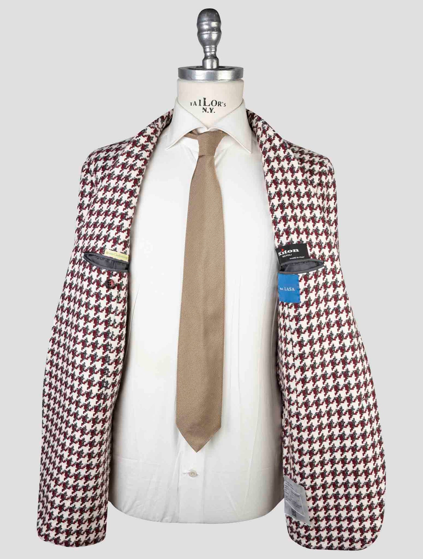 Kiton Multicolor Cashmere Blazer