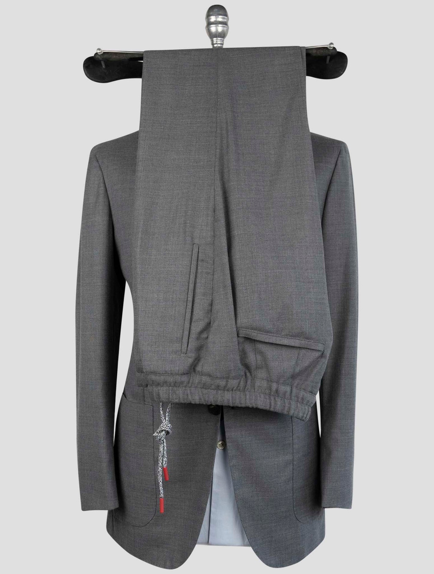 Kiton Gray Wool Suit