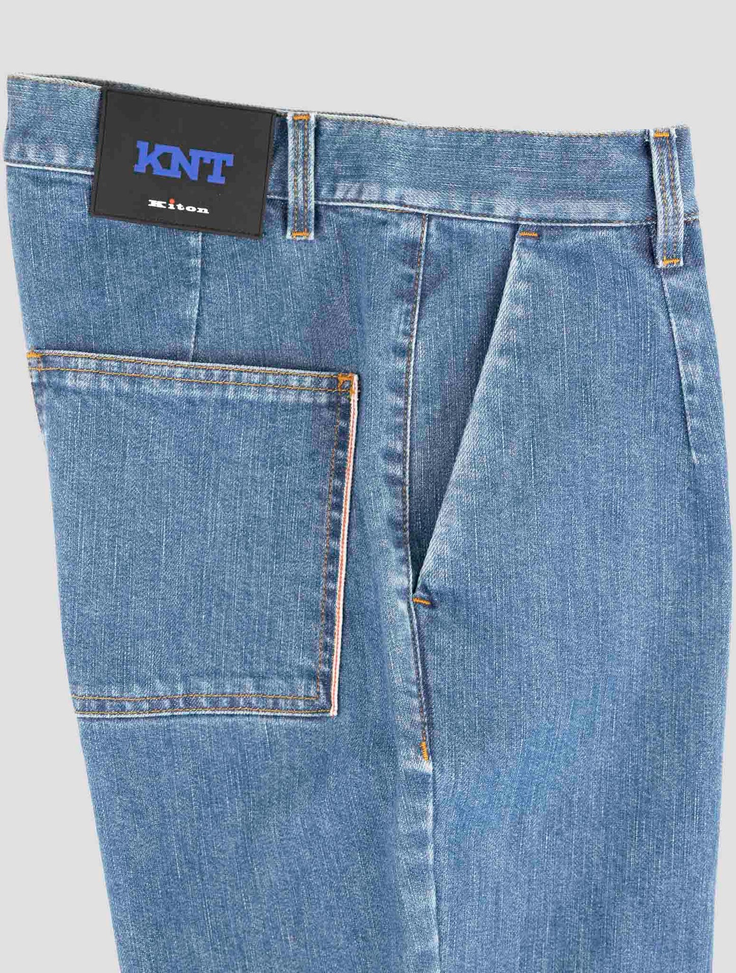 Kiton Knt Denim Cotton Jeans