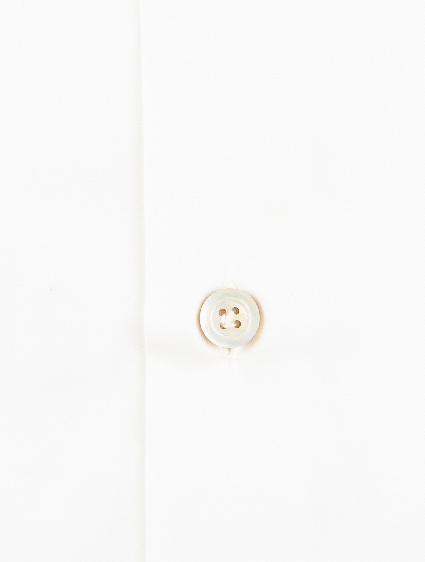 Kiton White Cotton Shirt