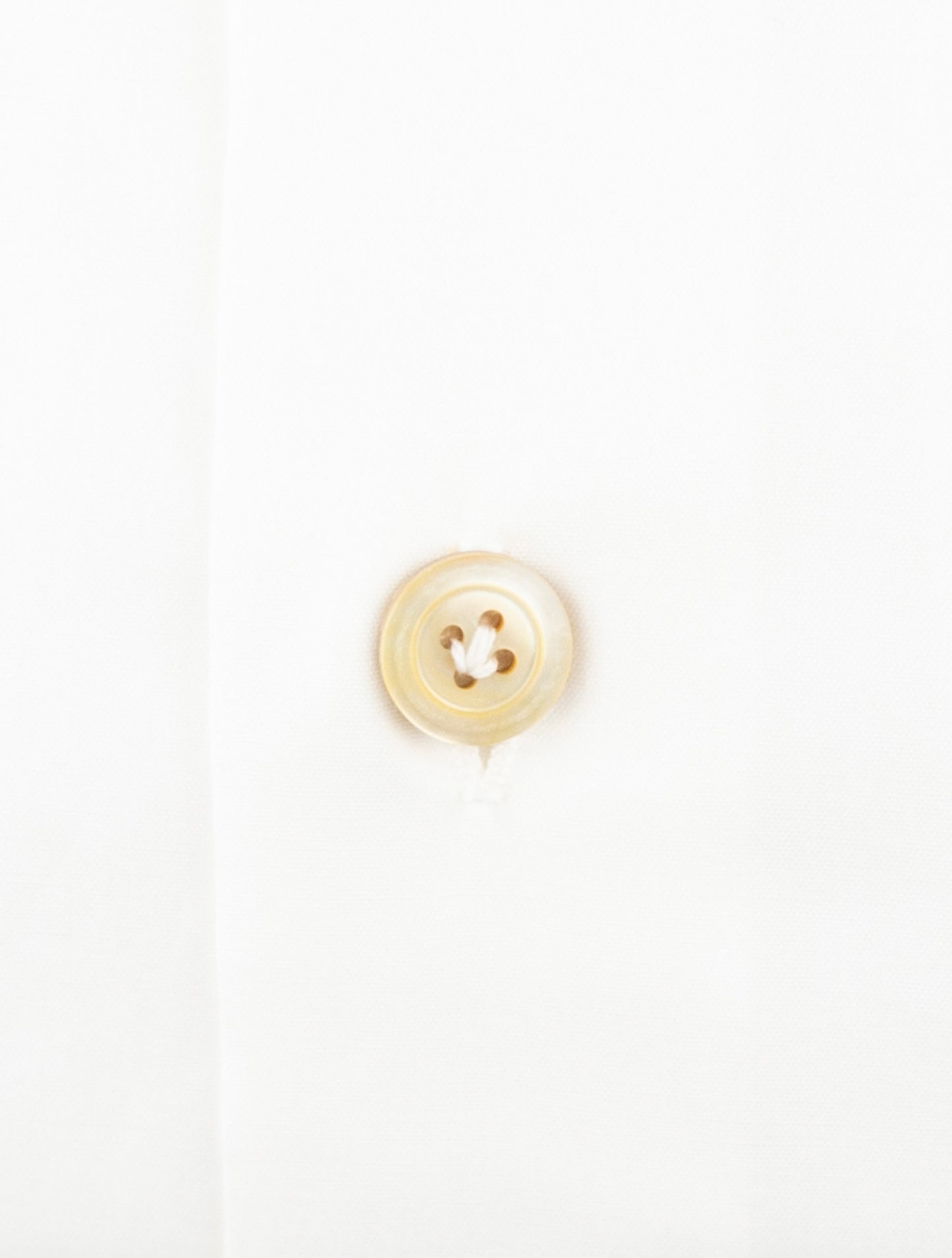 Kiton White Cotton Shirt