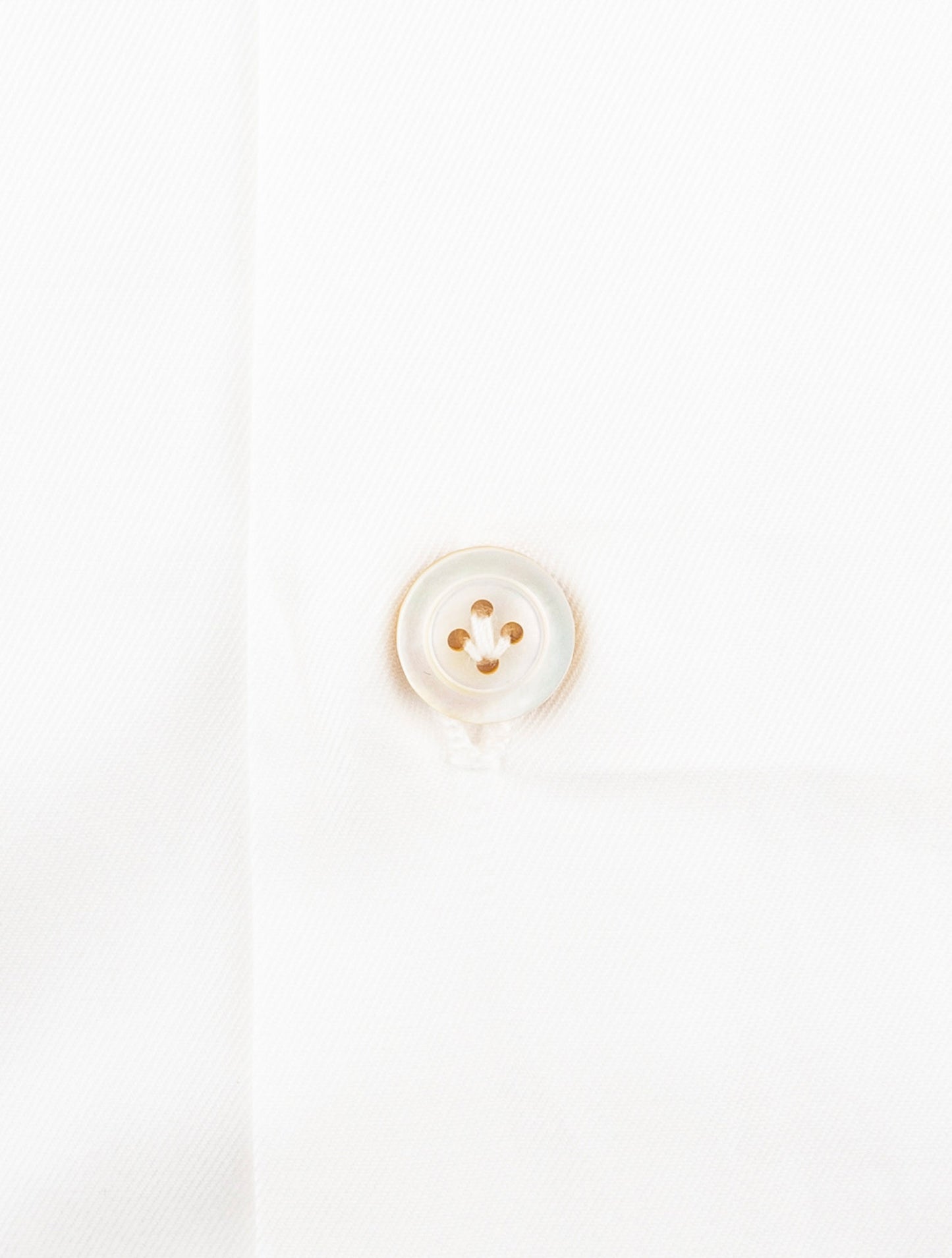Kiton White Cotton Shirt