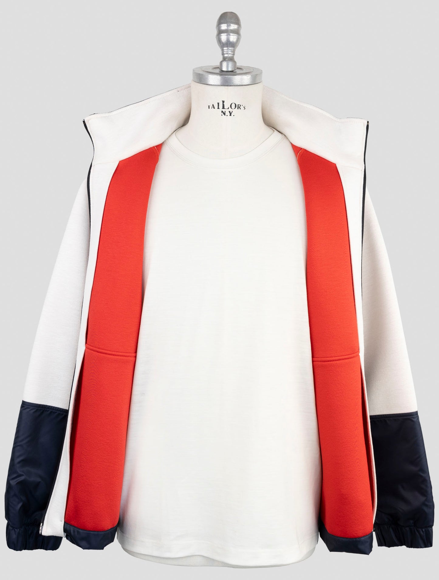 Kiton Knt White Viscose Ea Coat