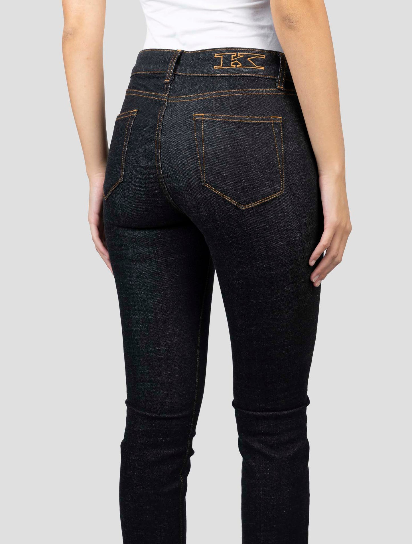 Kiton Black Cotton Ea Jeans