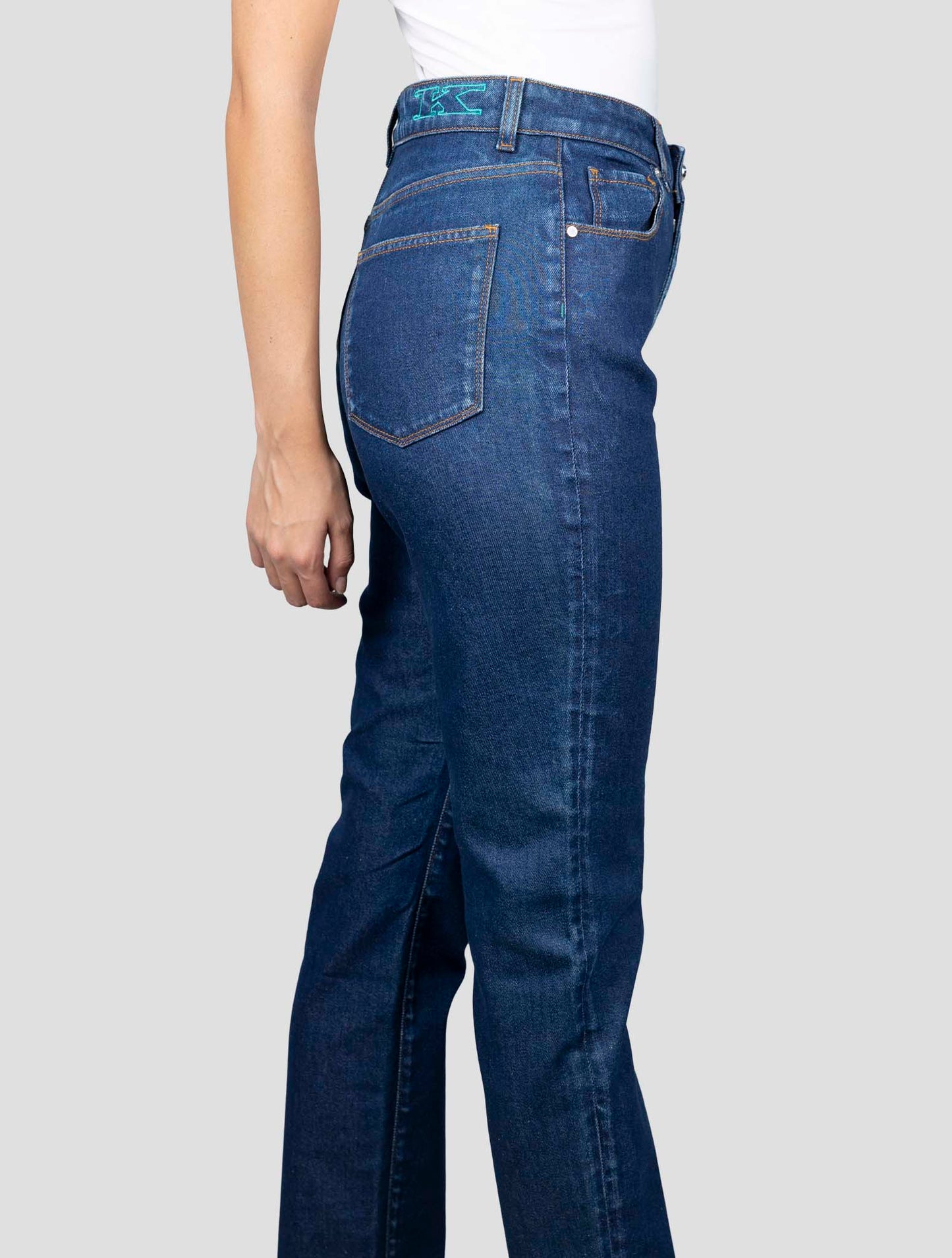 Kiton Blue Cotton Ea Jeans