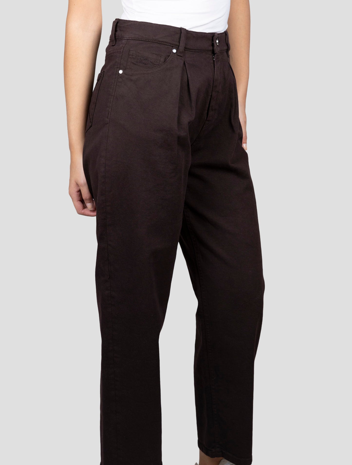 Kiton Brown Cotton Cashmere Ea Jeans