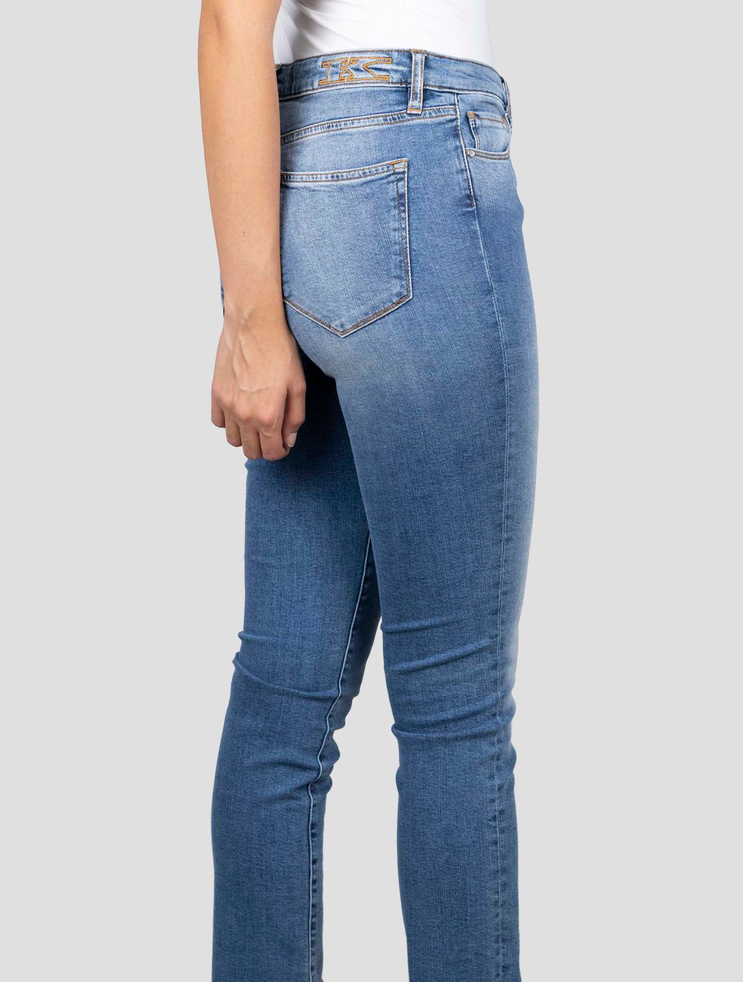 Kiton Blue Cotton Ea Jeans