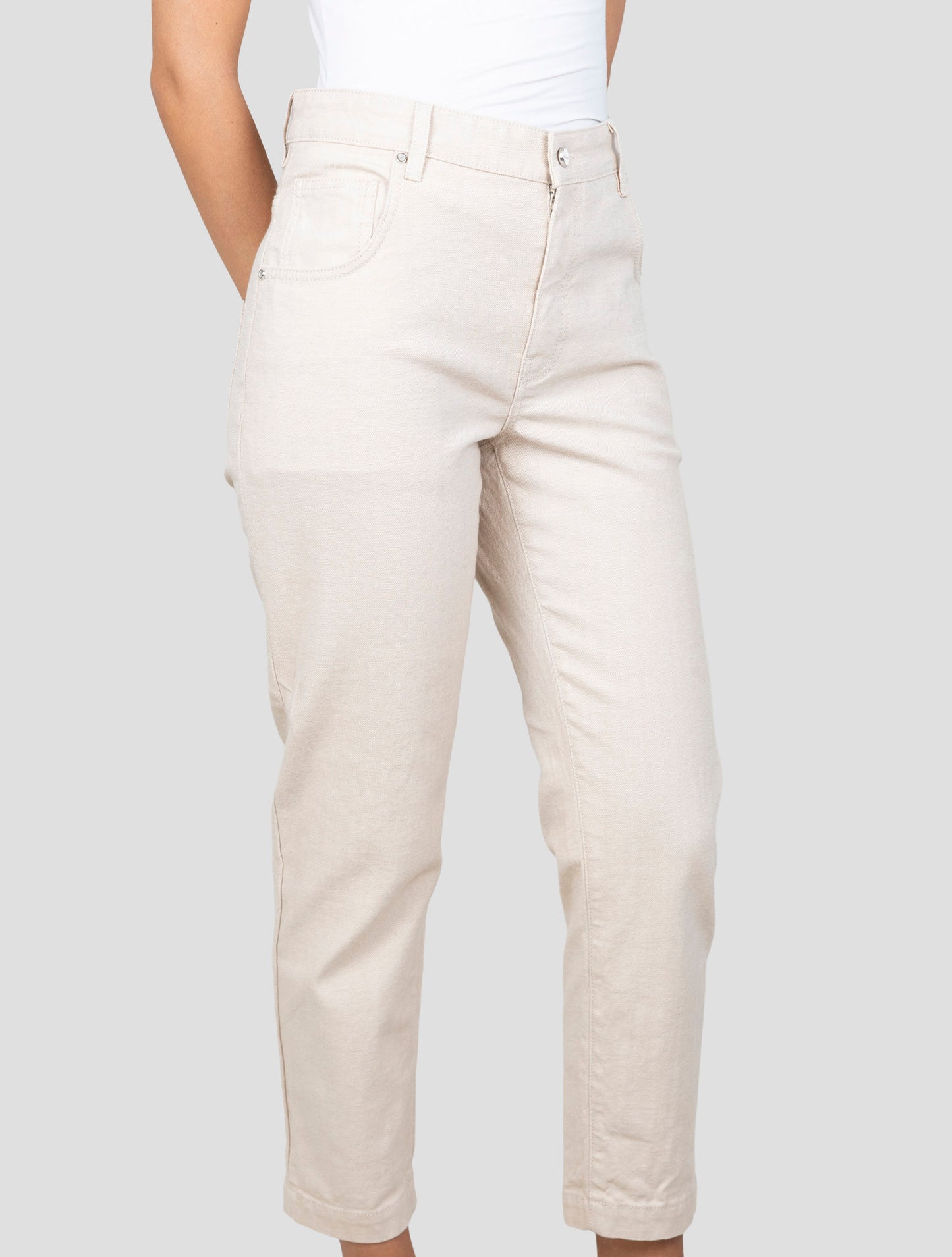 Kiton Beige Cotton Ea Jeans