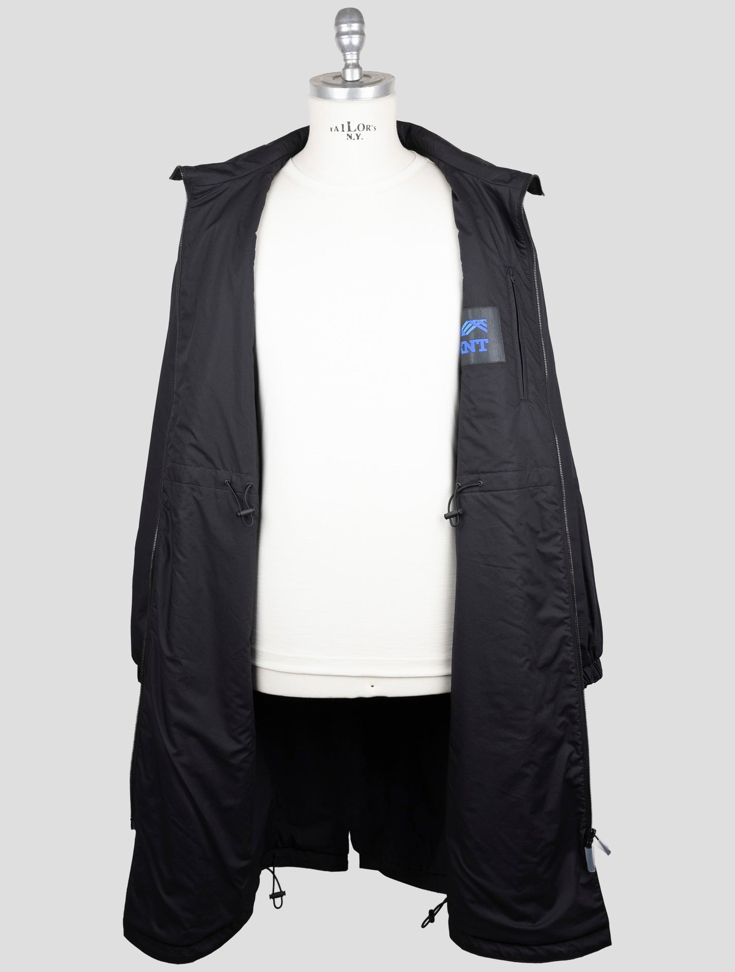 Kiton Knt Dark Blue Pl Overcoat