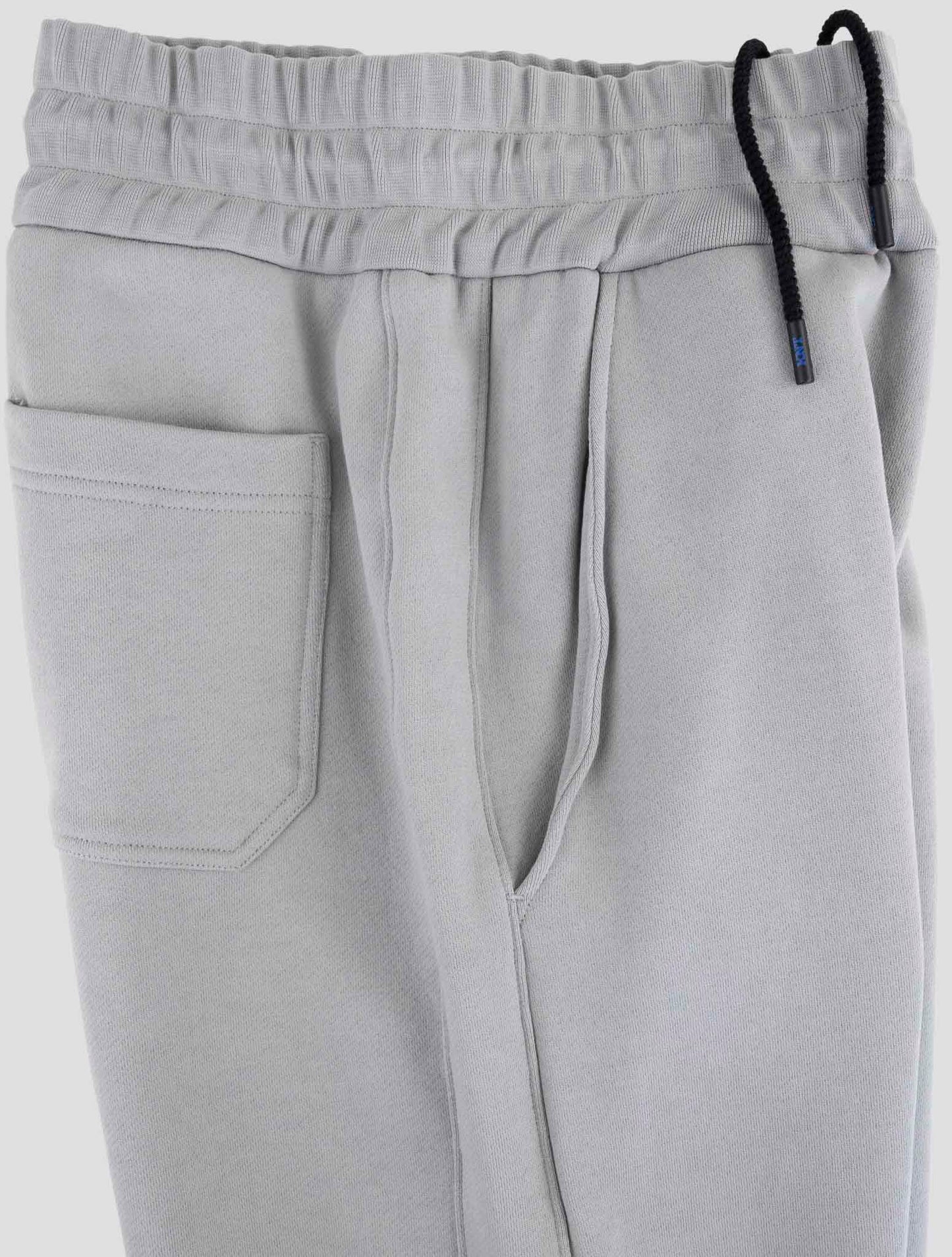 Kiton Knt Gray Cotton Jogging Pants