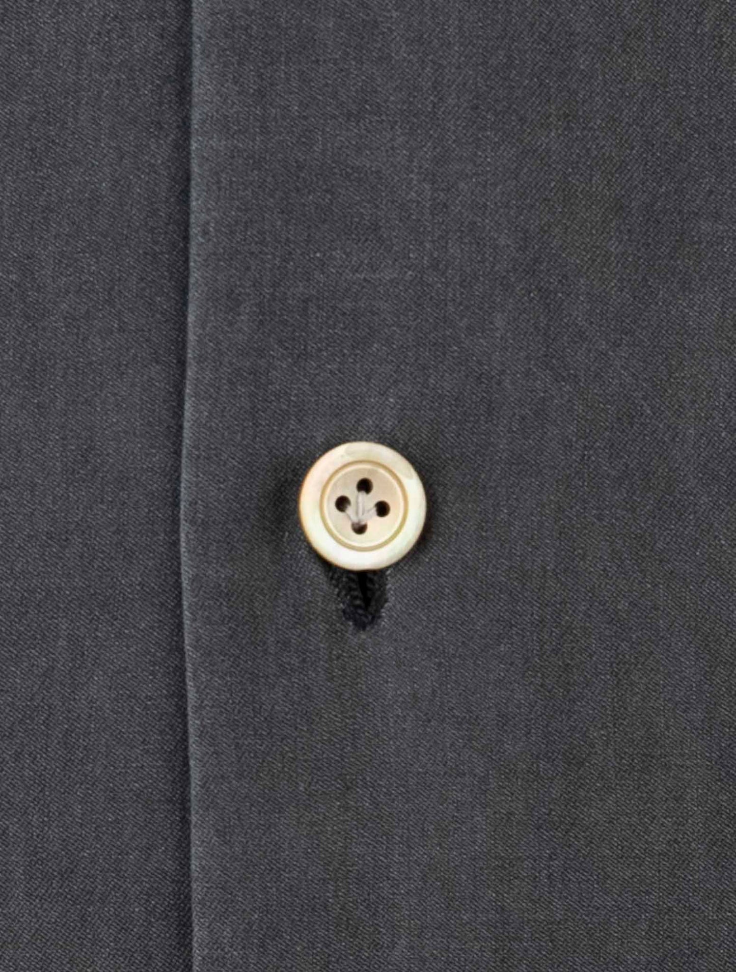 Kiton Brown Cotton Shirt