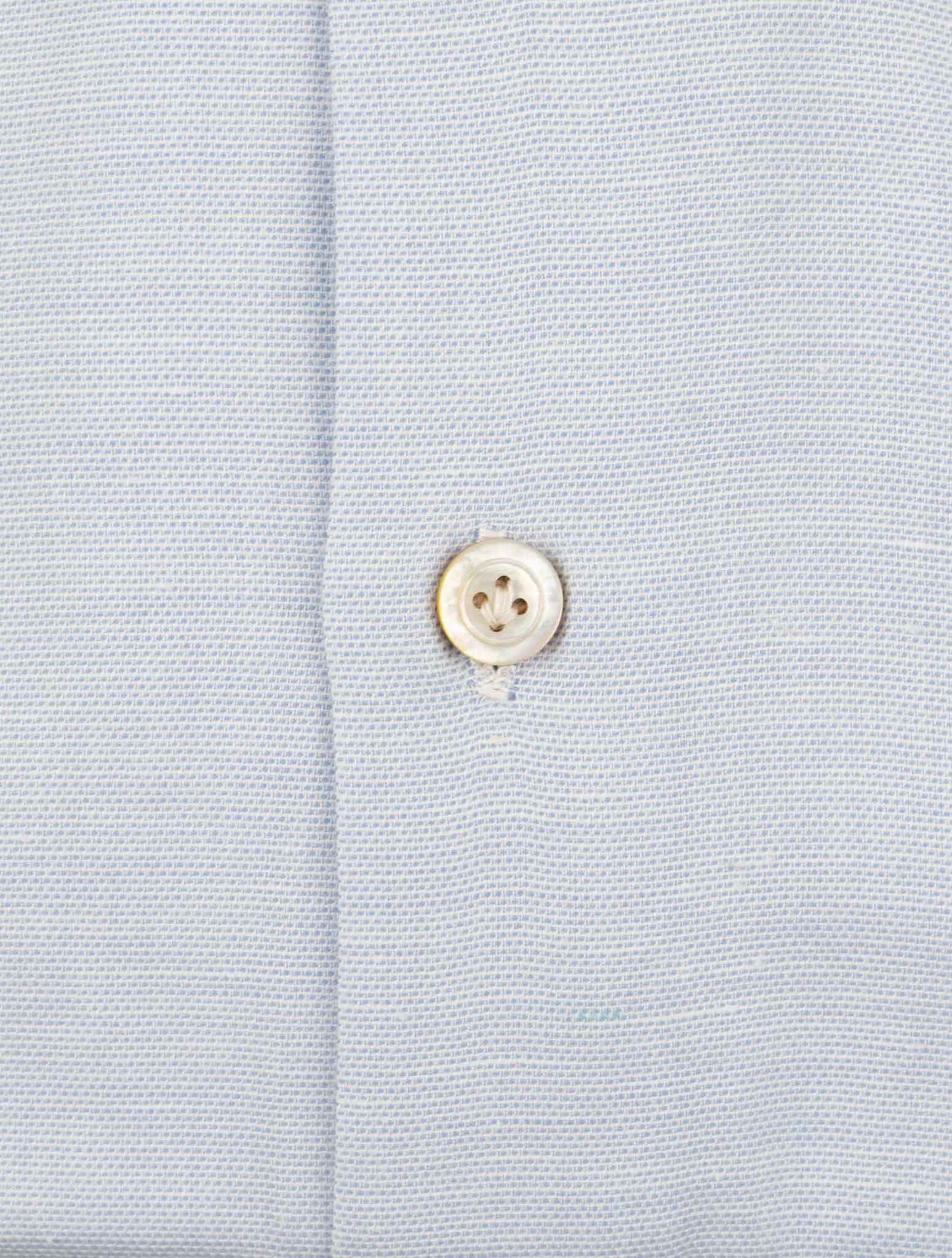 Kiton Light Blue Cotton Shirt
