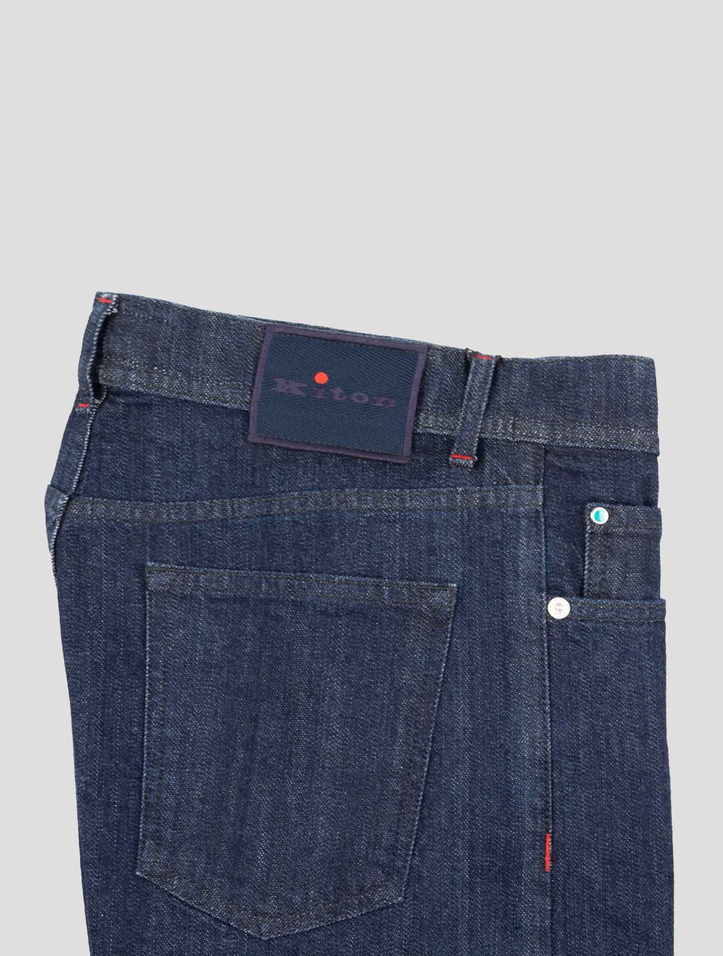Kiton Denim Cotton Ea Jeans