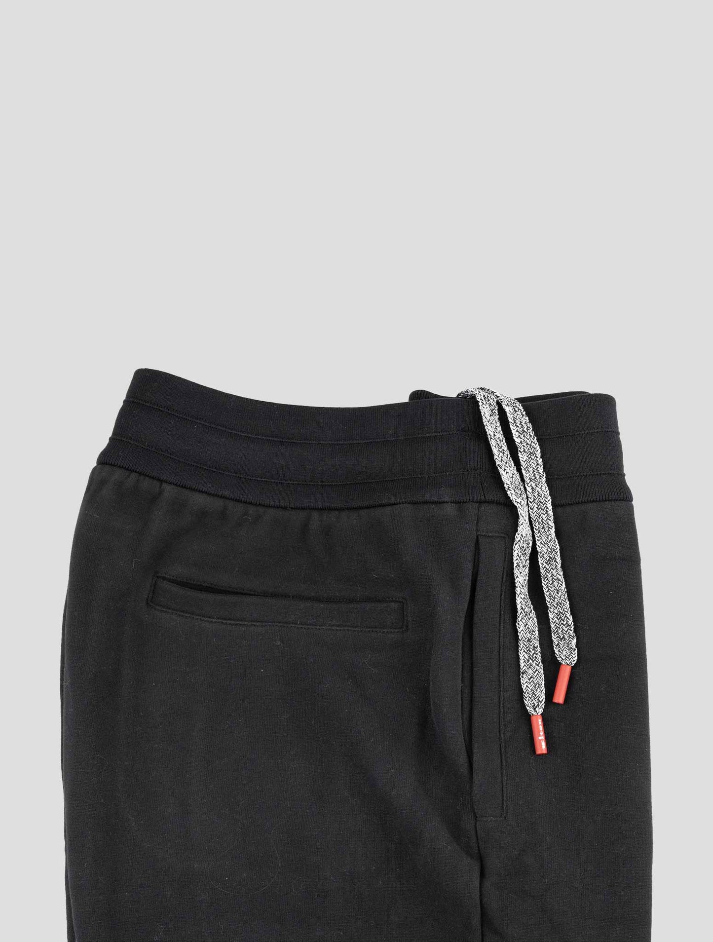 Kiton Black Cotton Tracksuit