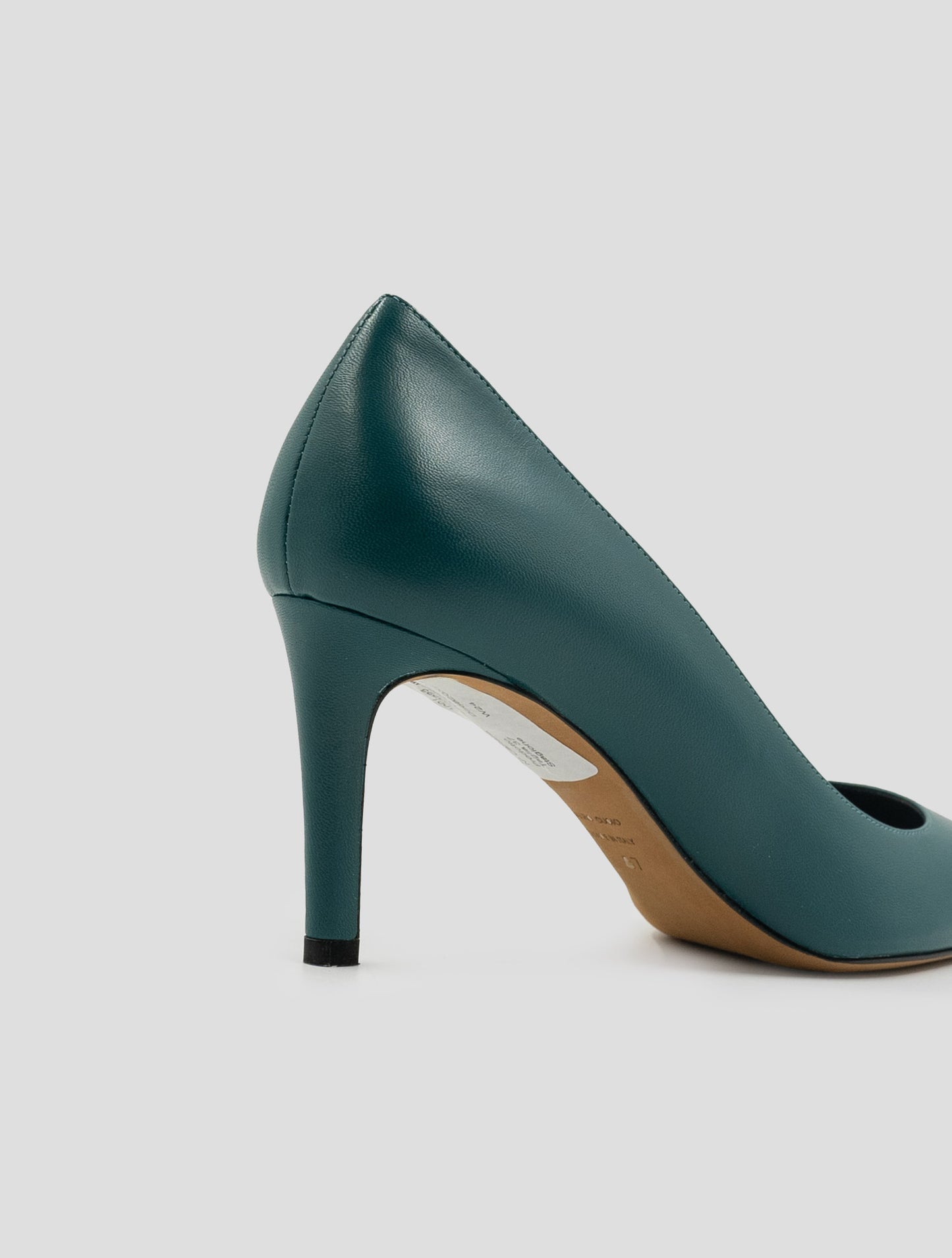 Kiton Green Leather Decollete