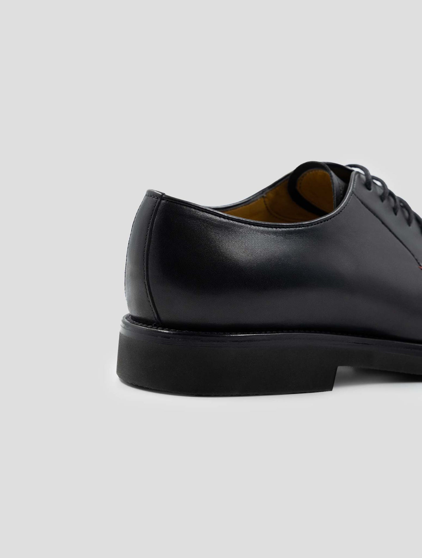 Kiton Black Leather Dress Shoes
