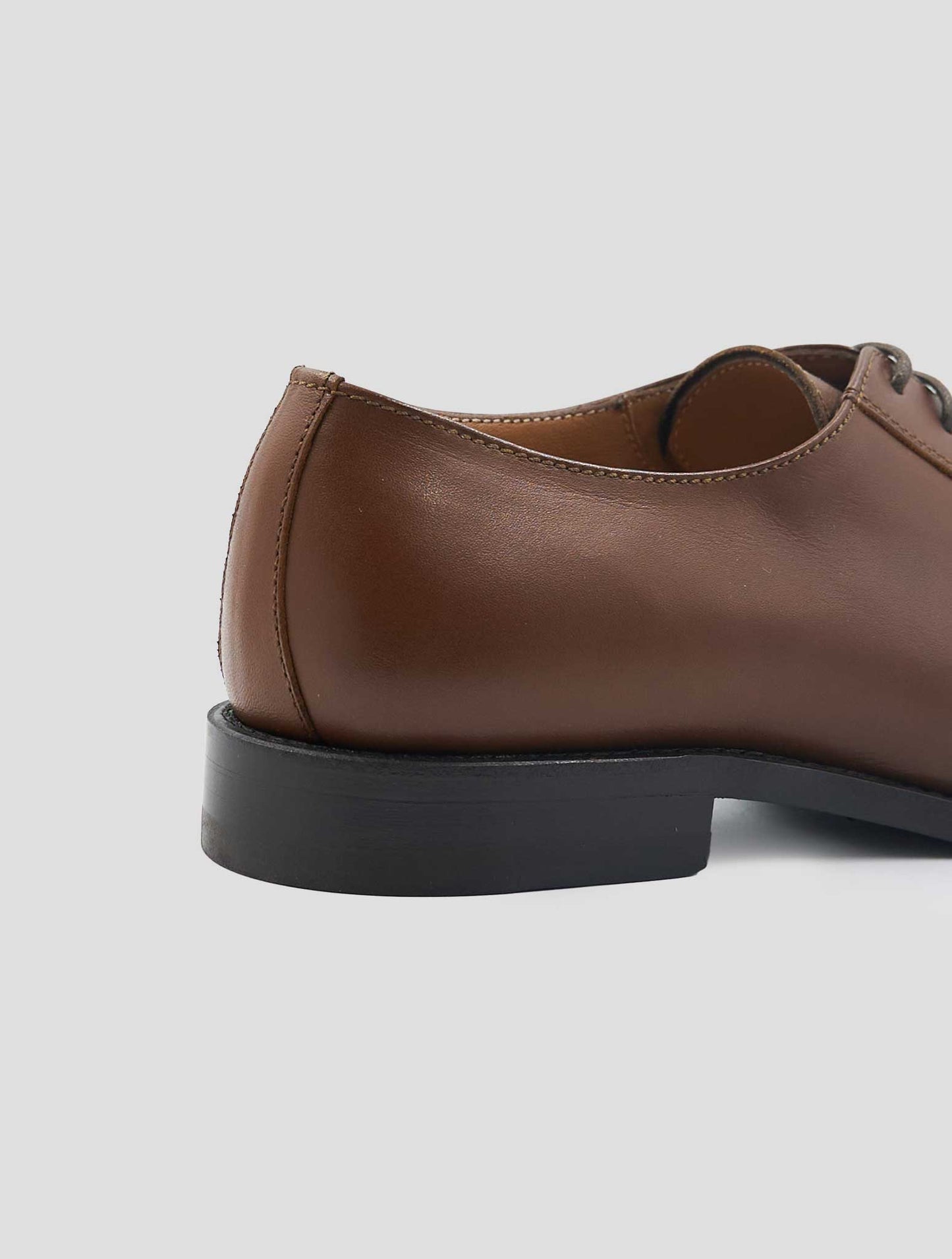 Kiton Brown Leather Dress Shoes