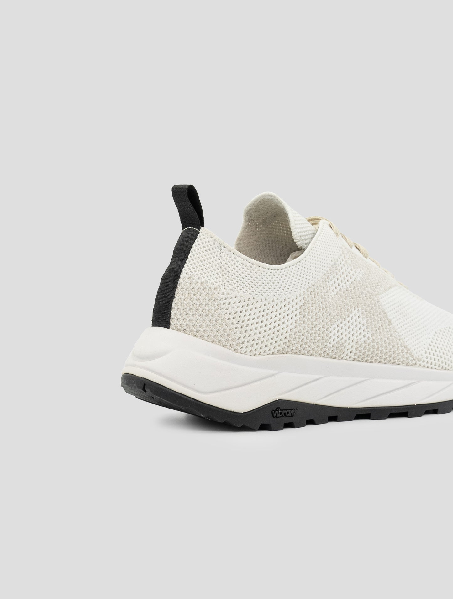 Kiton White Pl Tpu Wool Sneakers