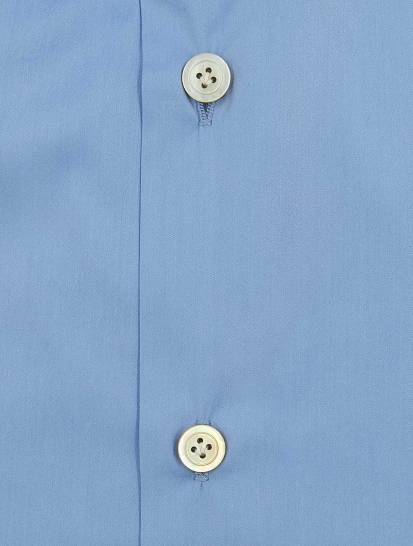 Kiton Blue Cotton Pa Ea Shirt