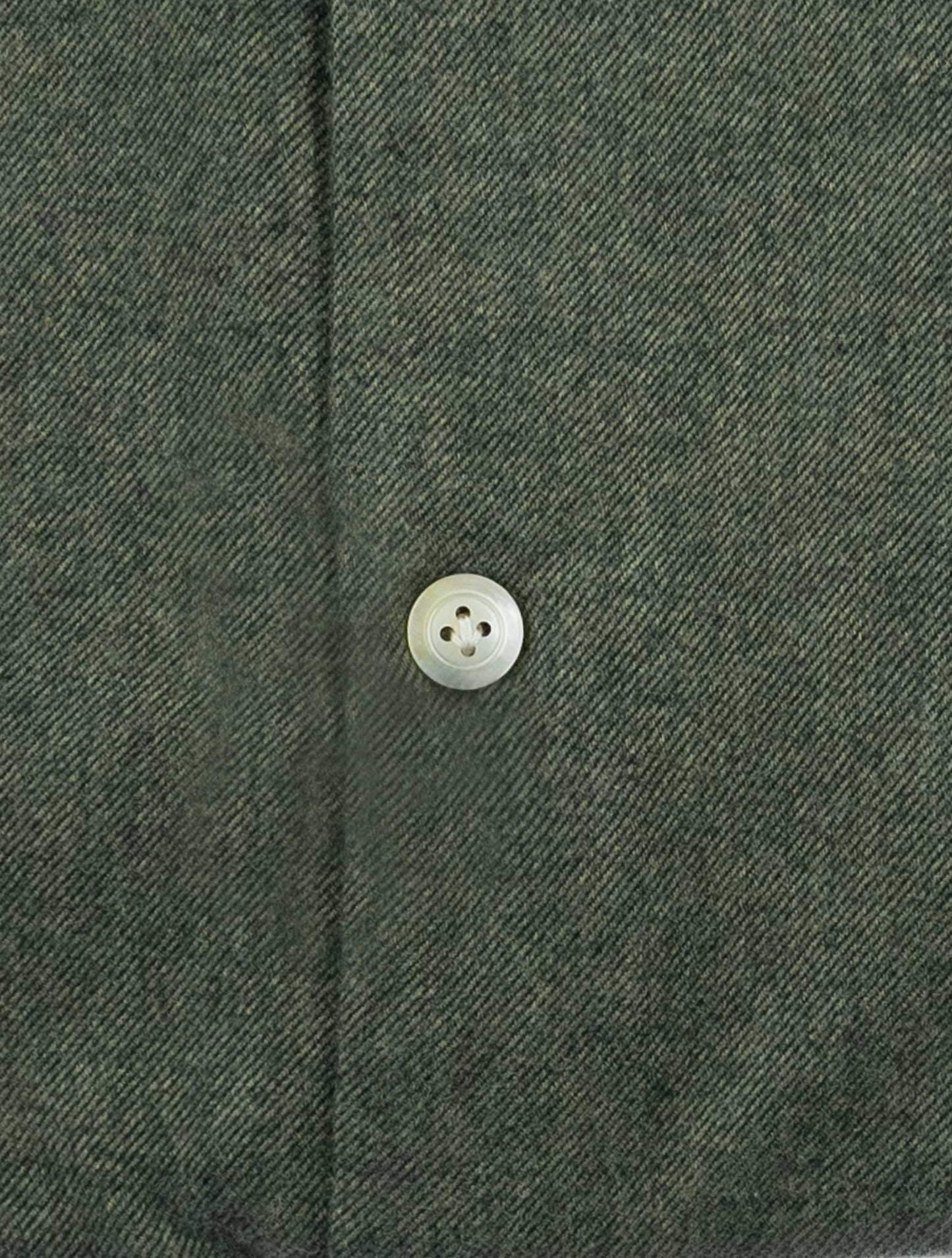 Kiton Green Cotton Shirt