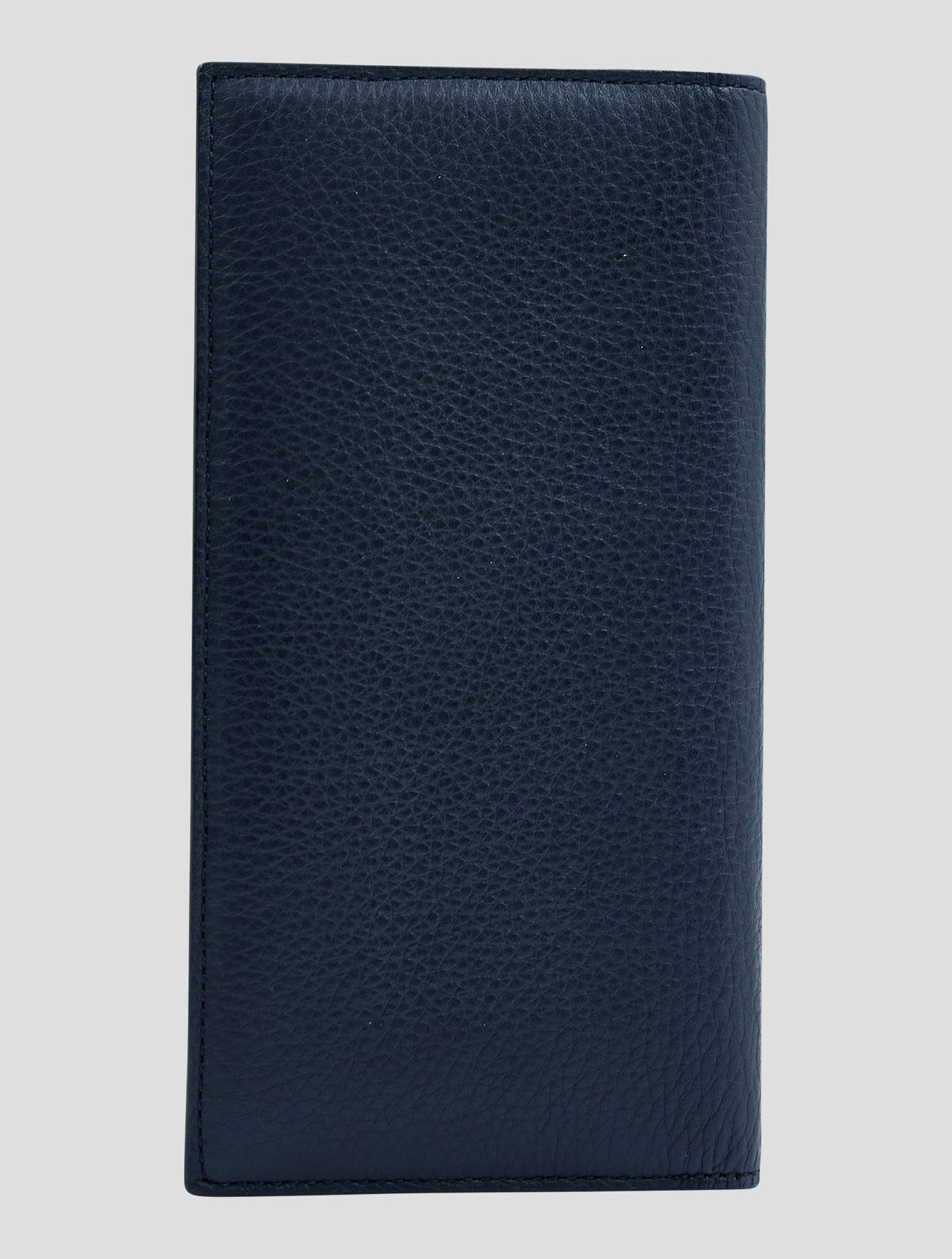Kiton Black Leather Calf Document Holder