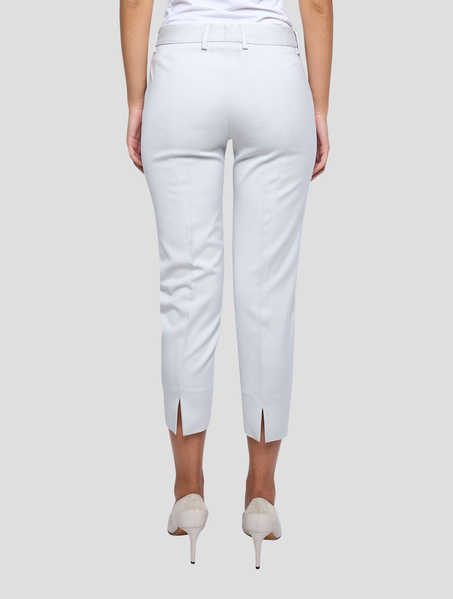 Kiton Gray Viscose Ea Pants Women