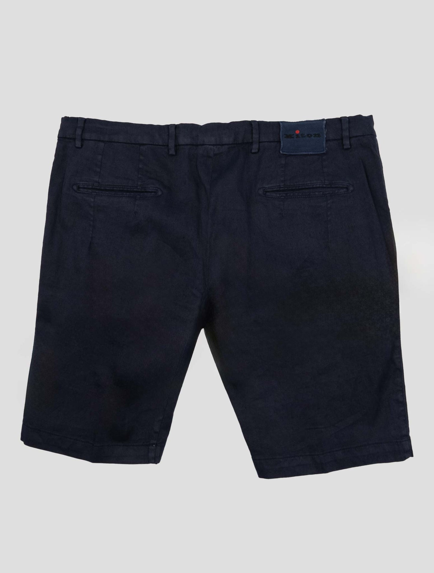 Kiton Blue Linen Cotton Ea Short Pants