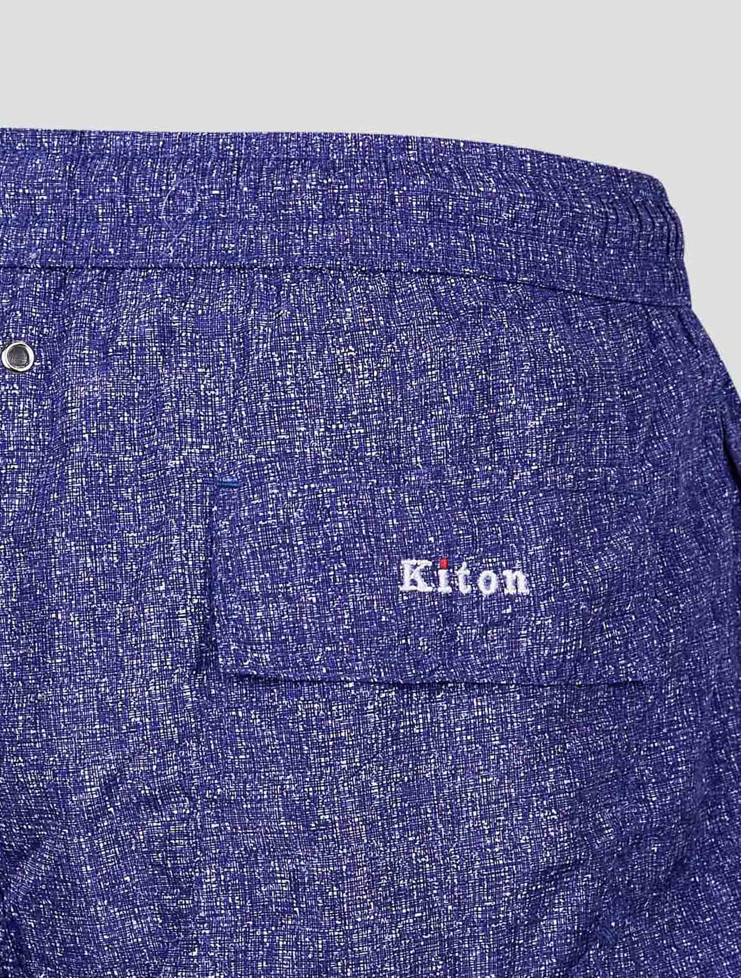 Kiton Blue Pl Swim Trunks