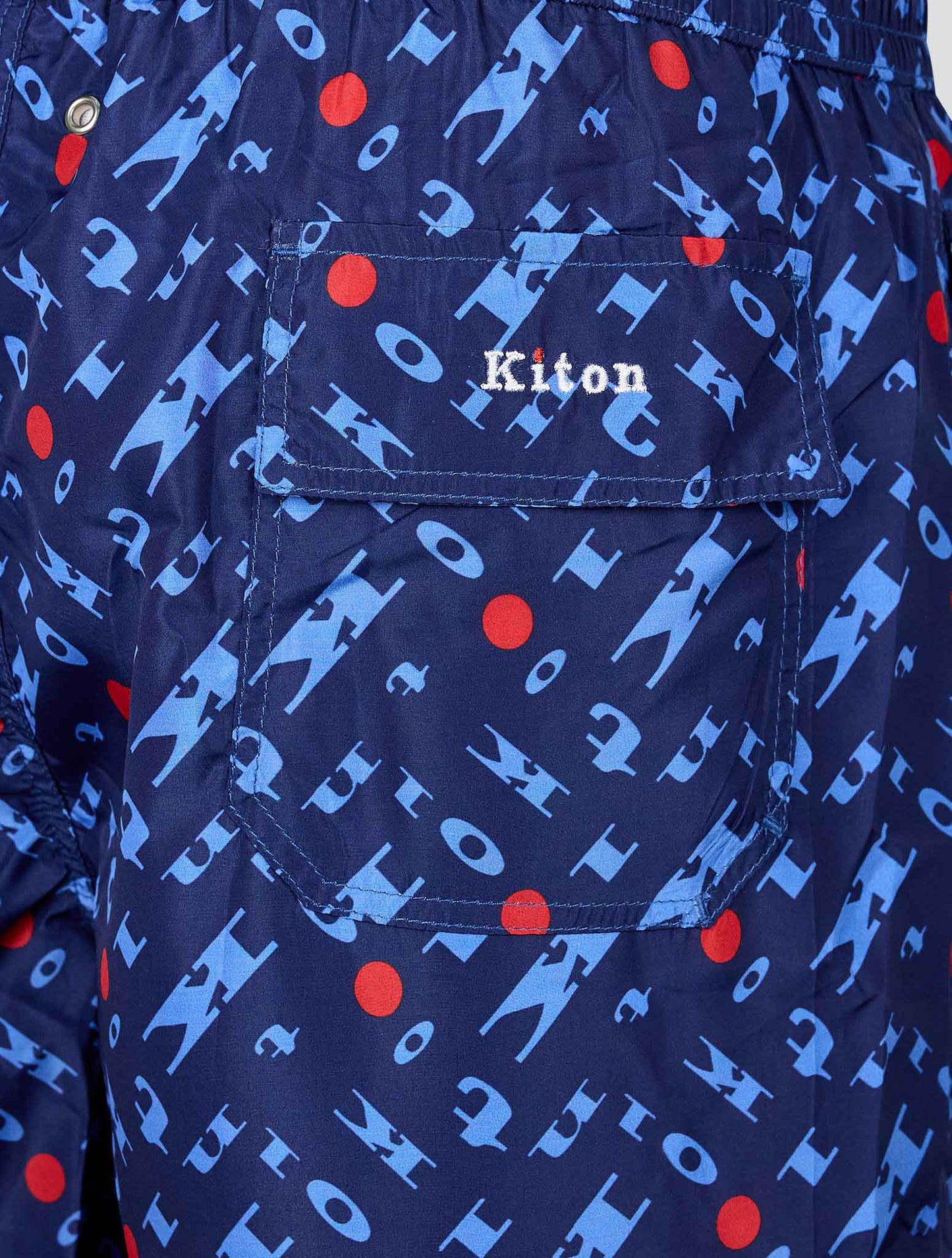 Kiton Blue Pl Swim Trunks
