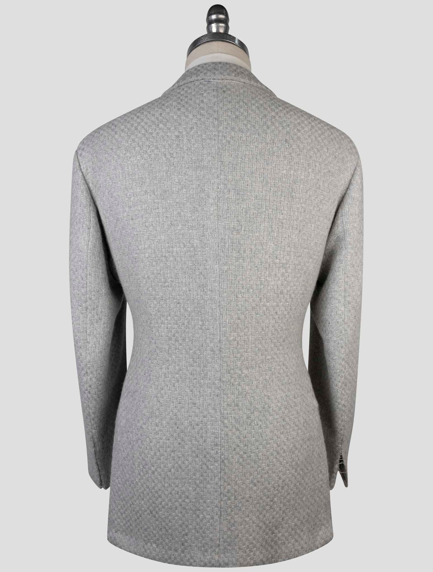 Kiton Gray Cashmere Blazer