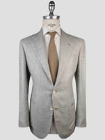 Kiton Gray Silk Cashmere Blazer