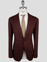 Kiton Brown Red Cashmere Blazer