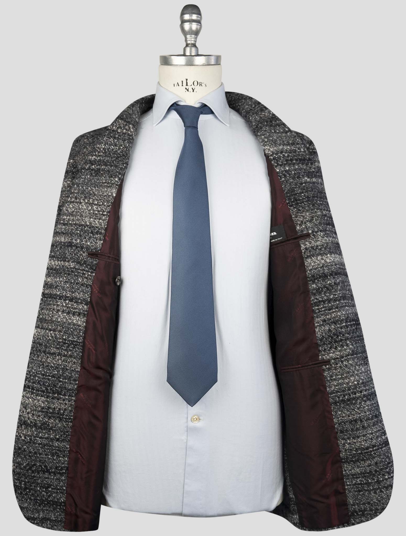 Kiton Multicolor Cashmere Silk Blazer