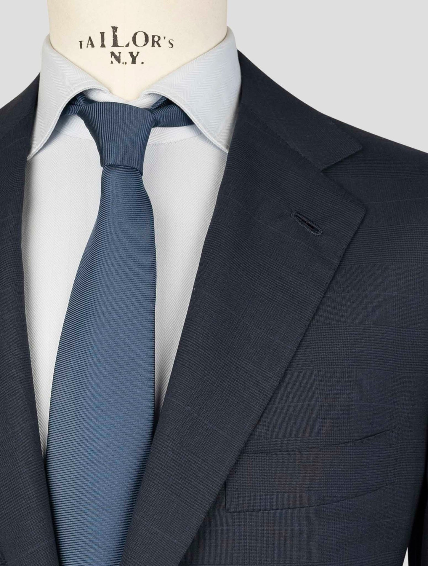 Kiton Blue  Wool 150's Diamante Blue Blazer