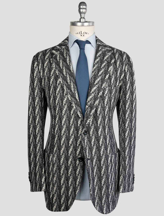 Kiton Gray Cashmere Blazer