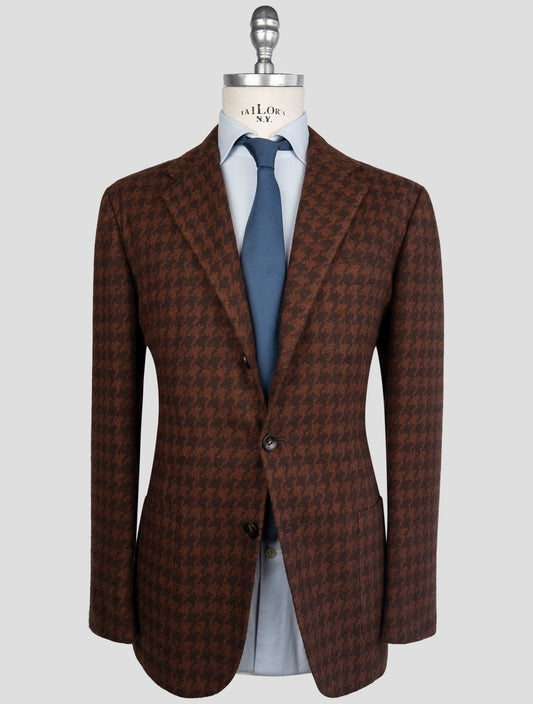 Kiton Brown Cashmere Blazer