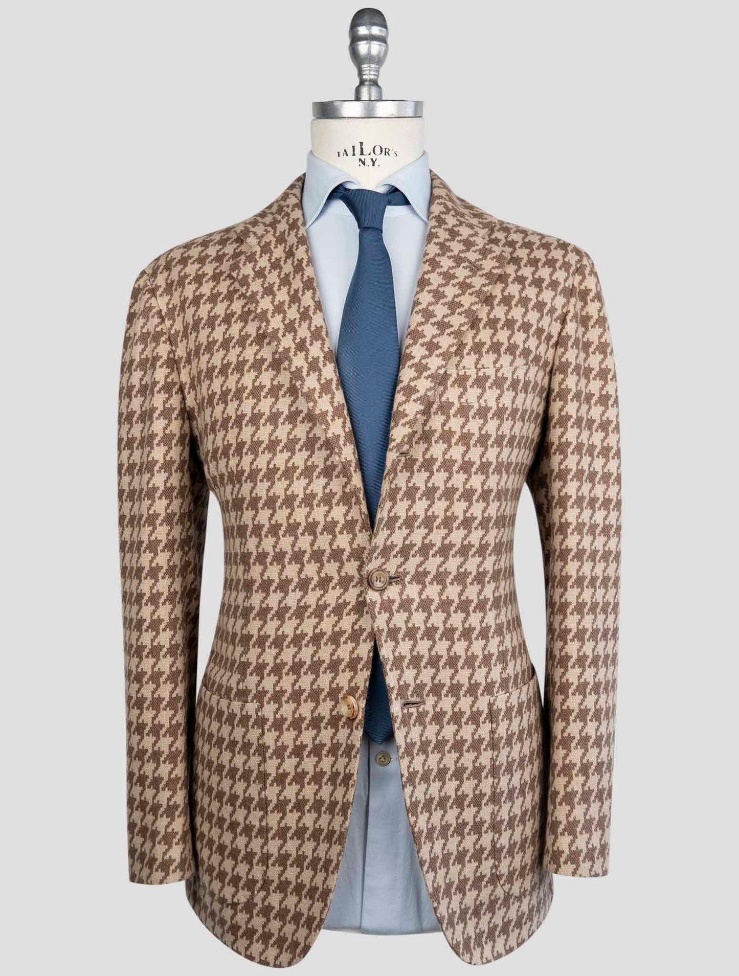 Kiton Brown Cashmere Blazer