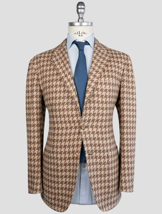 Kiton Brown Cashmere Blazer