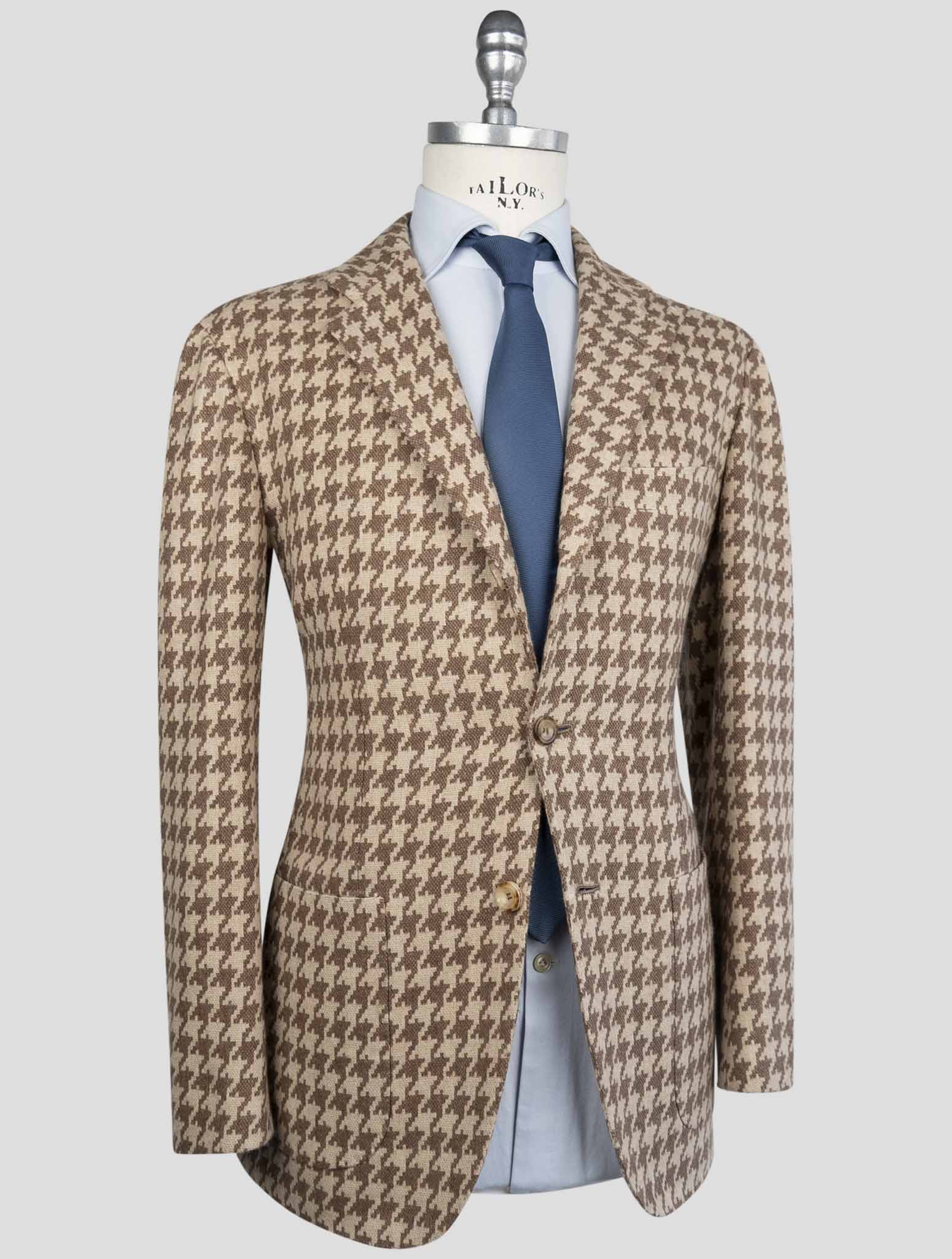Kiton Brown Cashmere Blazer