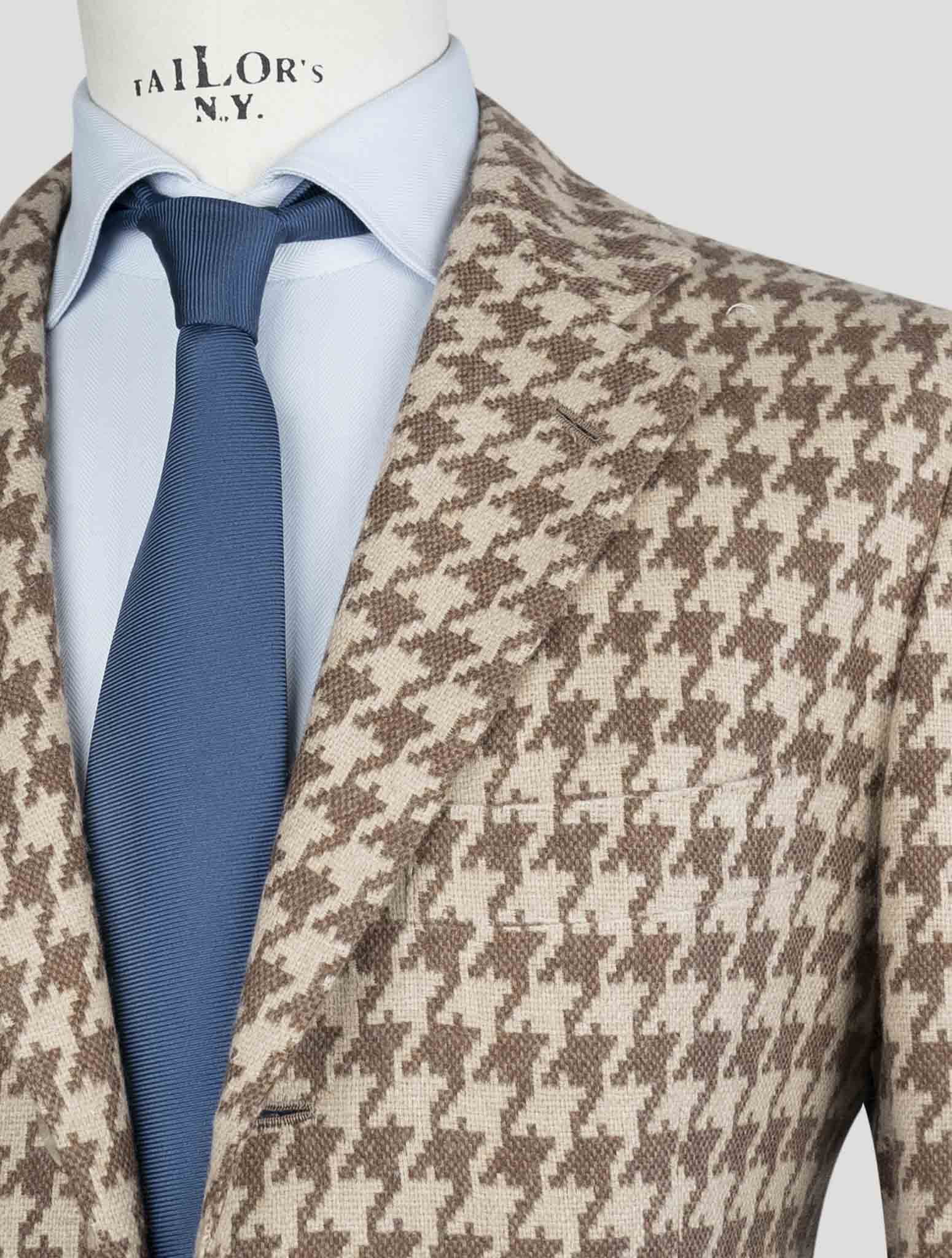 Kiton Brown Cashmere Blazer