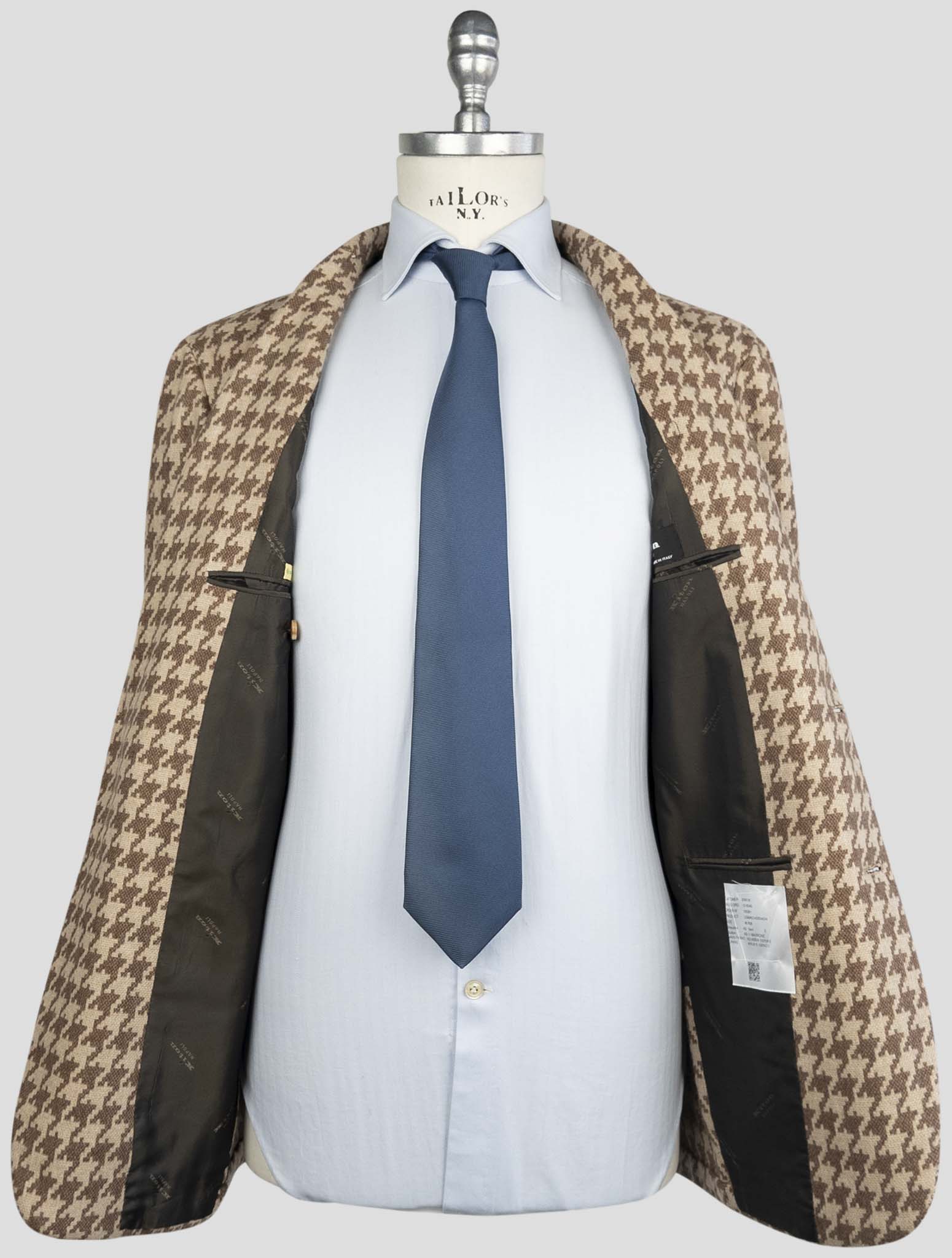 Kiton Brown Cashmere Blazer