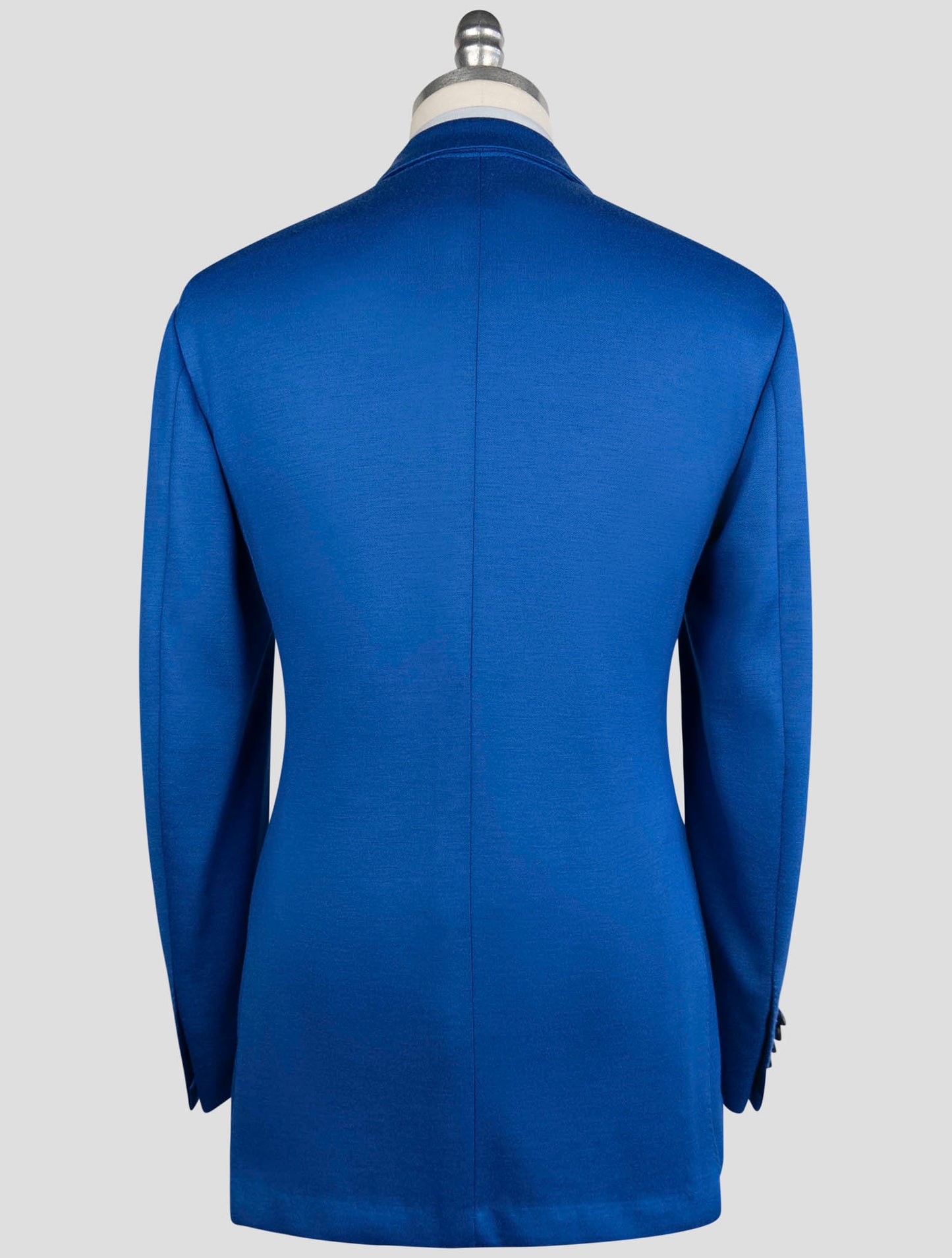 Kiton Blue Cashmere Pl Blazer