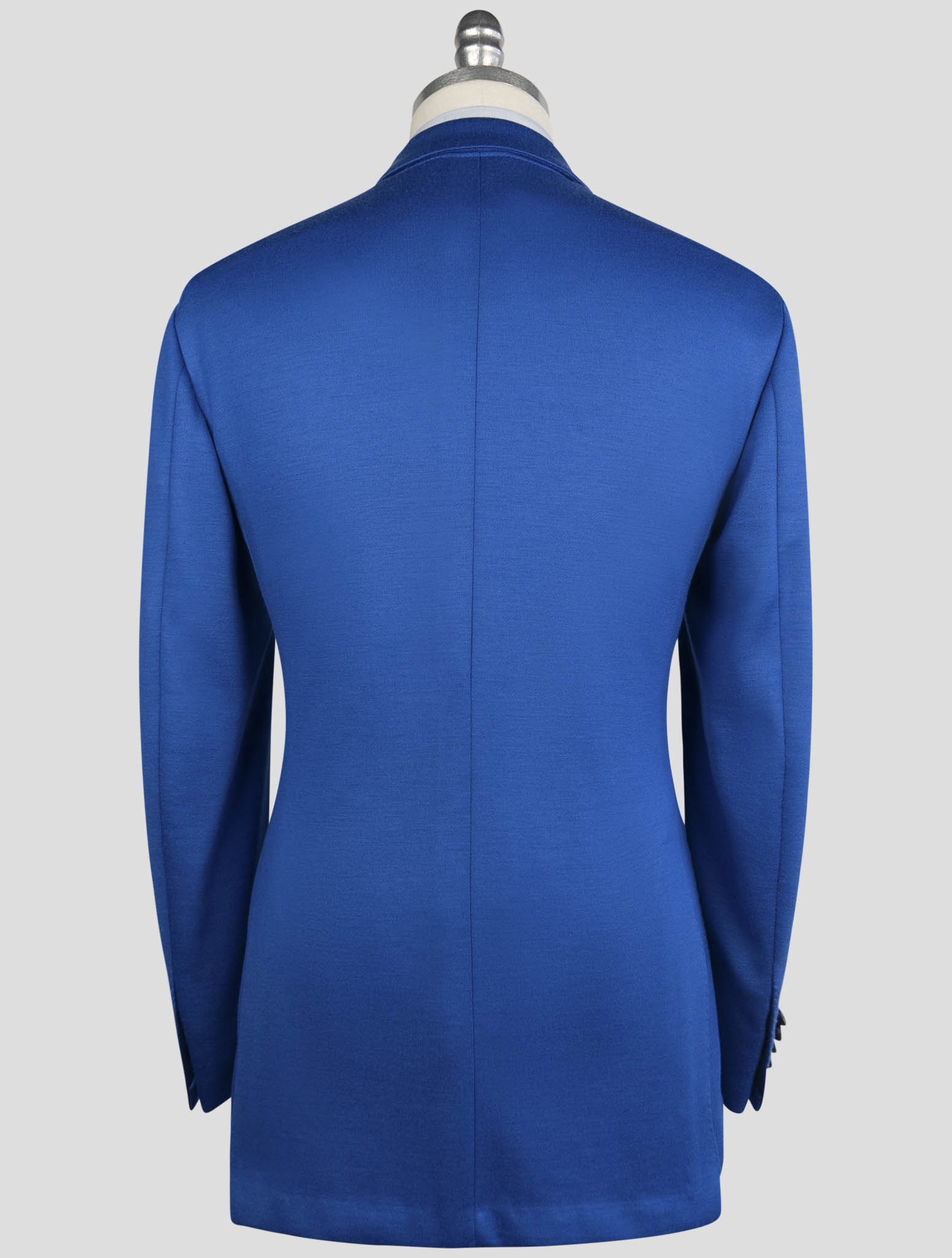 Kiton Blue Cashmere Pl Blazer