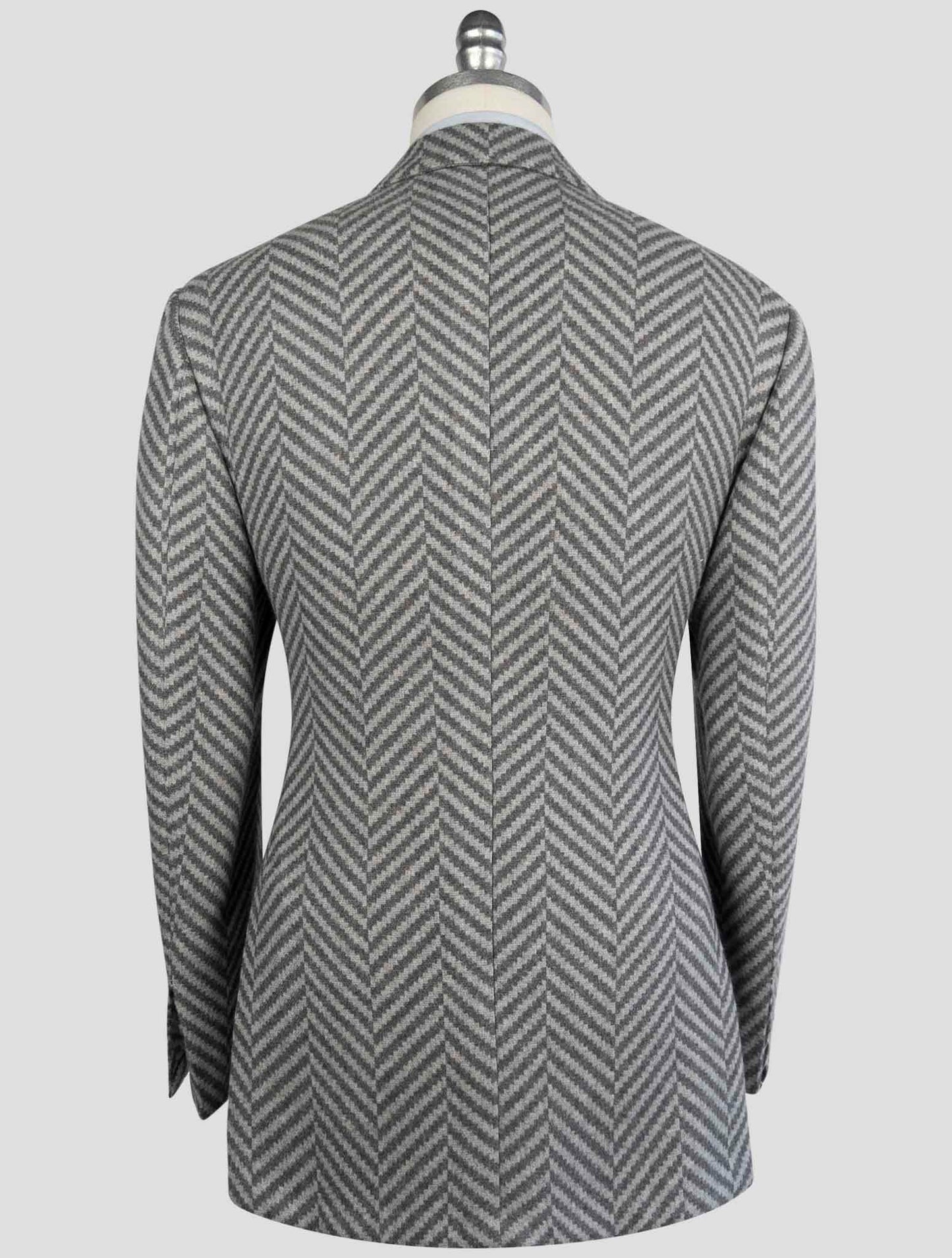 Kiton Gray Cashmere Blazer