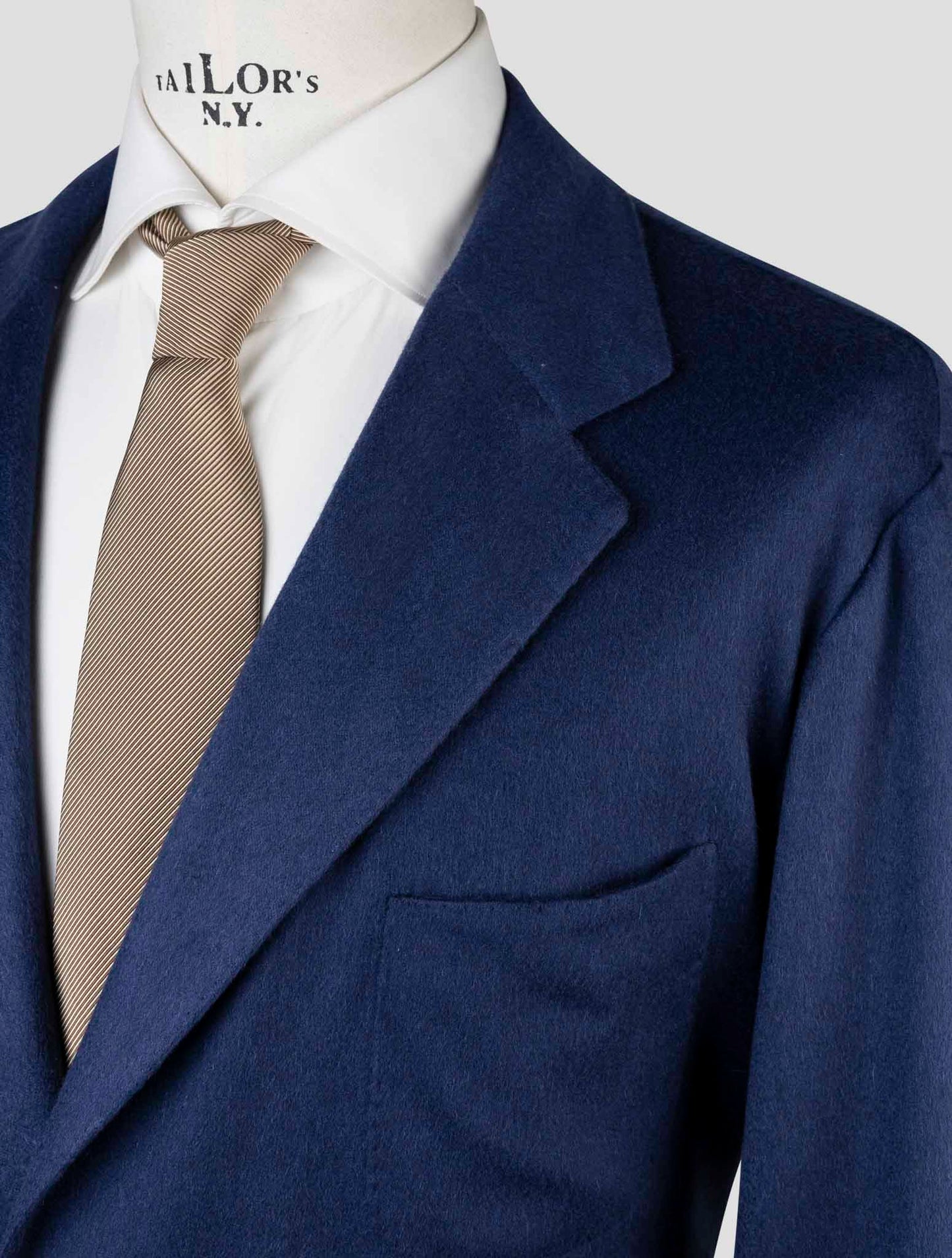 Kiton Blue Cashmere Pa Ea Blazer