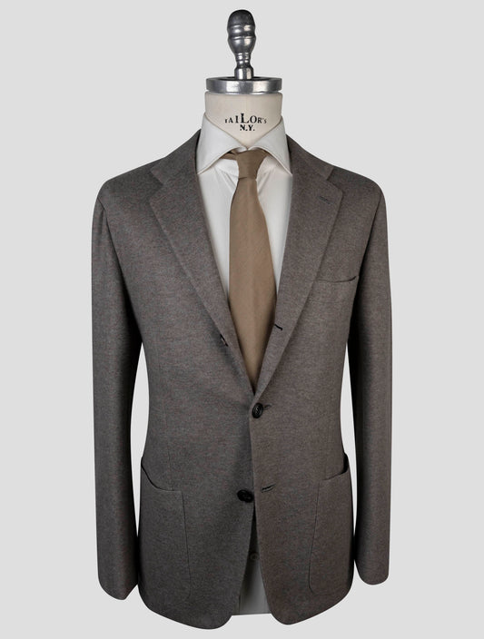 Kiton Gray Cashmere Pa Blazer
