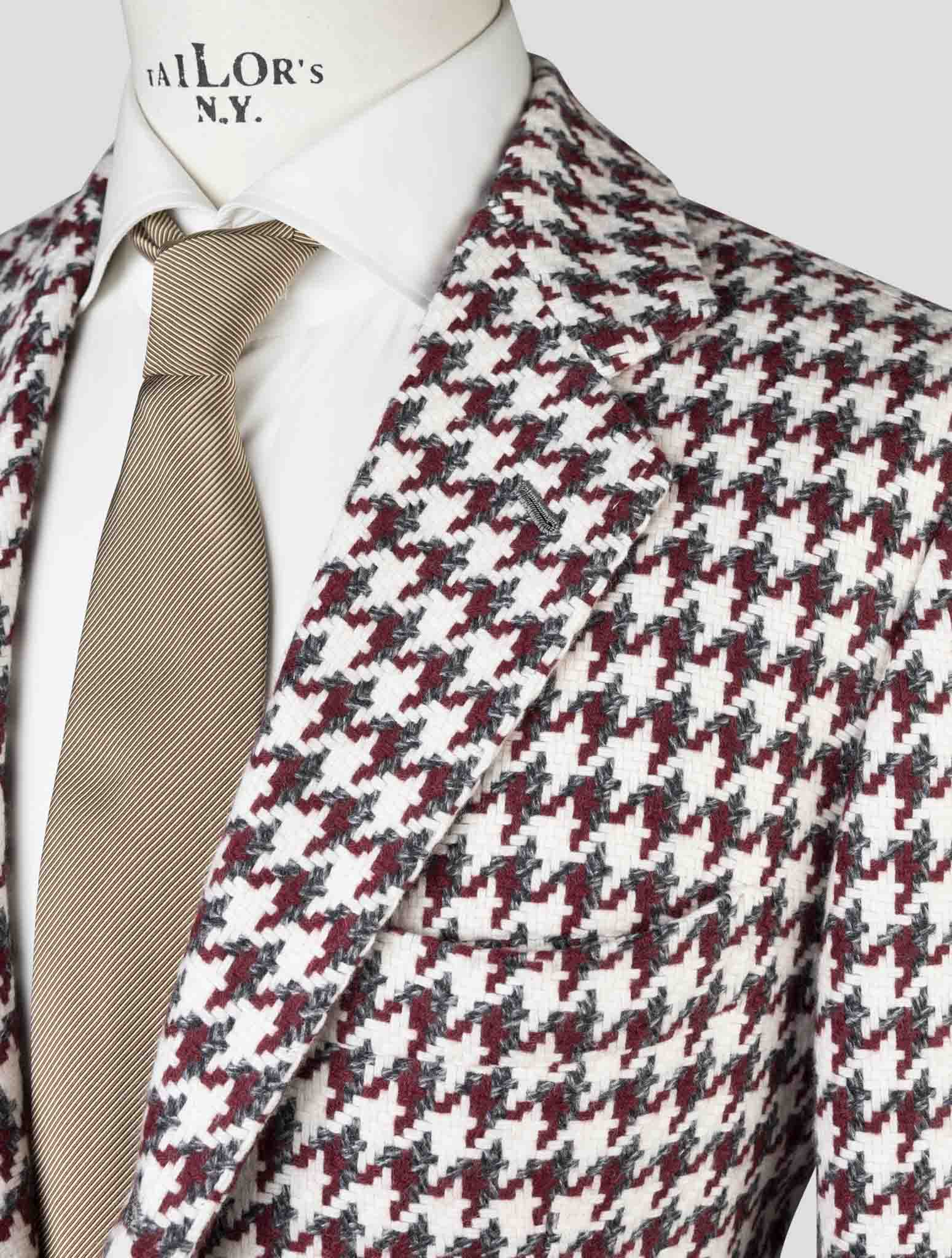 Kiton Multicolor Cashmere  Blazer