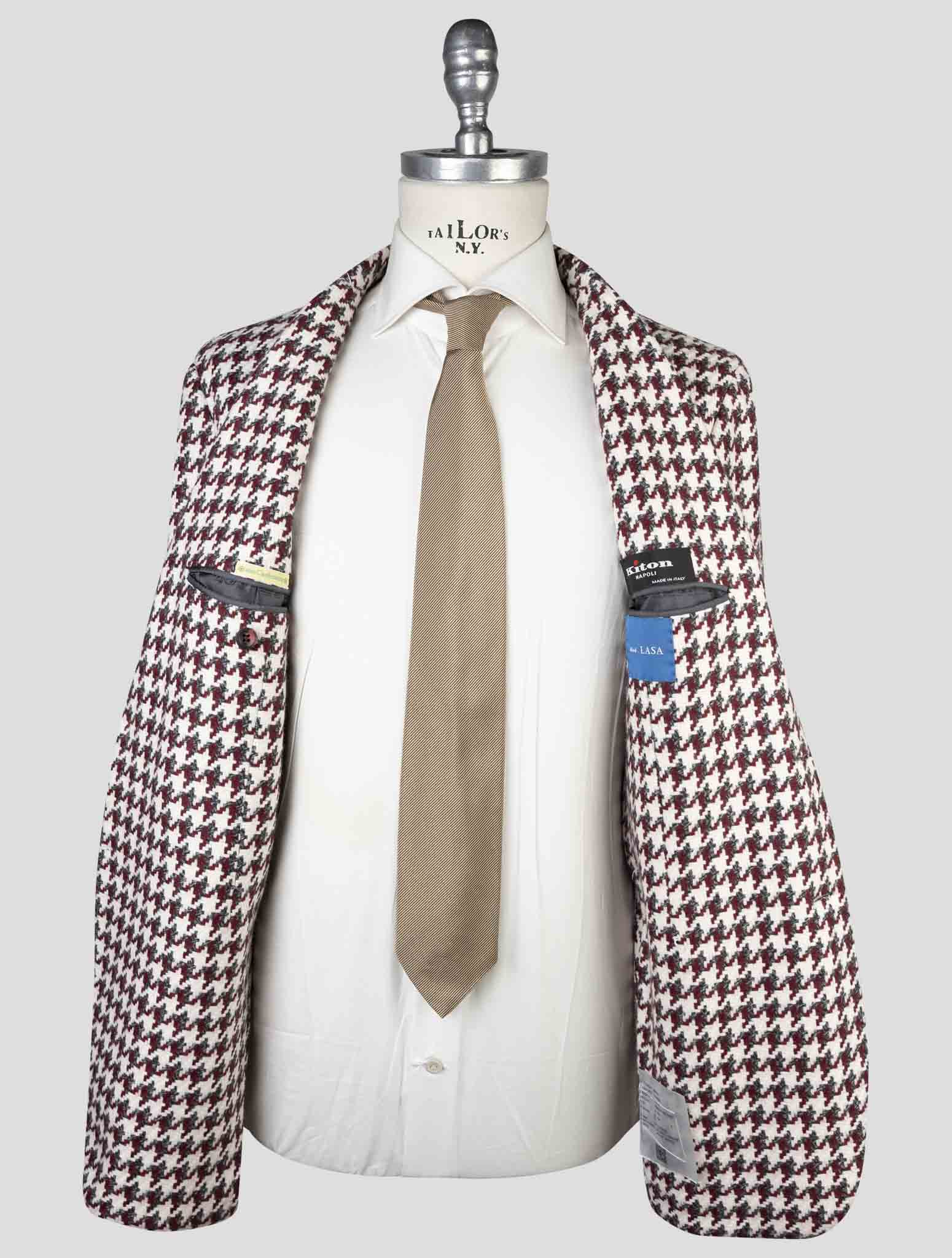 Kiton Multicolor Cashmere  Blazer