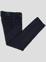 Kiton Blue Cotton Ea Jeans